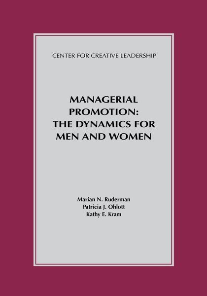 Produktbild: Managerial Promotion: The Dynamics for Men and Women