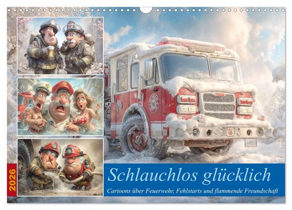 Produktbild: Schlauchlos gl&uuml;cklich (Wandkalender 2026 DIN A3 quer), CALVENDO Monatskalender
