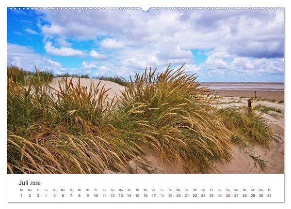 Produktbild: Eiderstedt Impressionen (hochwertiger Premium Wandkalender 2026 DIN A2 quer), Kunstdruck in Hochglanz