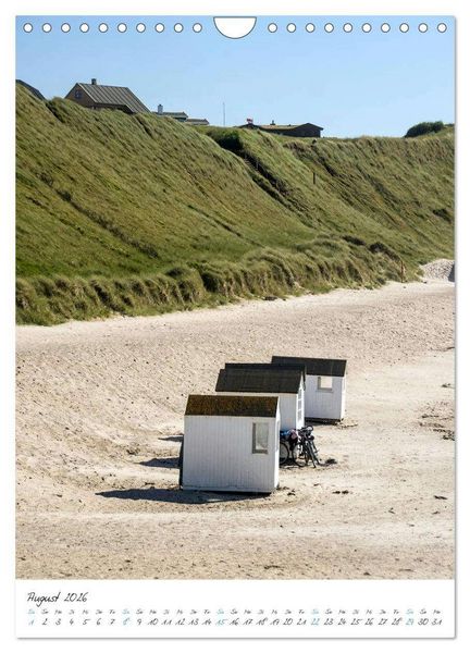 Produktbild: J&uuml;tlands Nordsee (Wandkalender 2026 DIN A4 hoch), CALVENDO Monatskalender