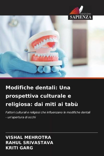 Produktbild: Modifiche dentali: Una prospettiva culturale e religiosa: dai miti ai tab&ugrave;