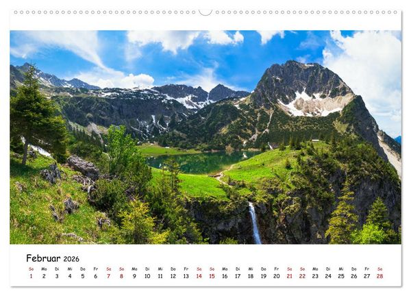Produktbild: Traumhafte Orte - Berge, Seen und Meer (hochwertiger Premium Wandkalender 2026 DIN A2 quer), Kunstdruck in Hochglanz