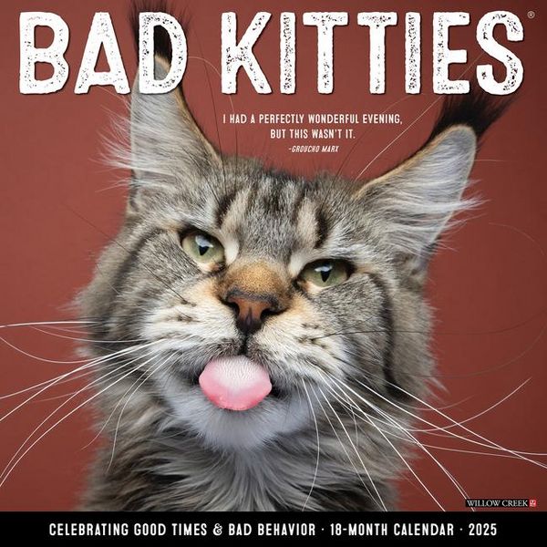 Produktbild: Bad Kitties 2026 Wall Calendar