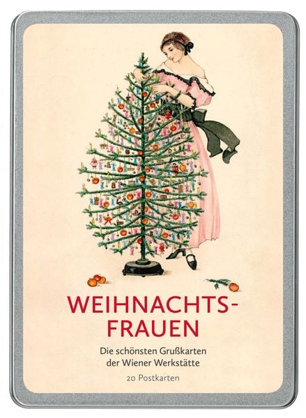 Produktbild: Weihnachtsfrauen Postkarten VE 20
