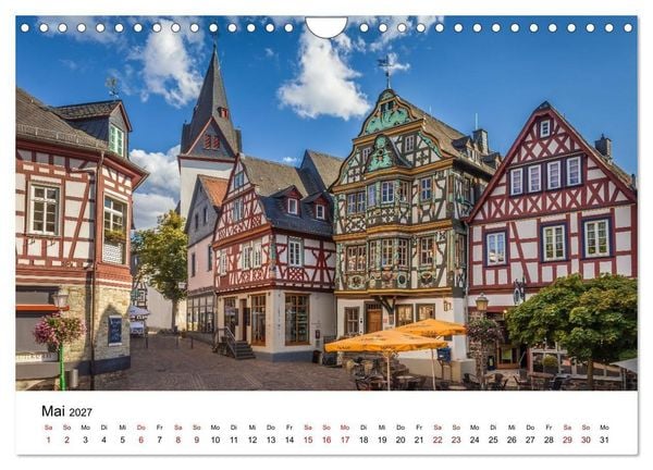 Produktbild: Taunus - Traumhafte W&auml;lder und romantische Orte (Wandkalender 2027 DIN A4 quer), CALVENDO Monatskalender