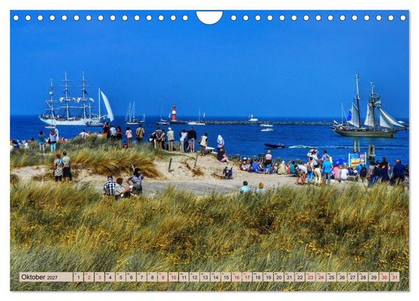 Produktbild: Hanse Sail - Rostock. Du bist so sch&ouml;n (Wandkalender 2027 DIN A4 quer), CALVENDO Monatskalender
