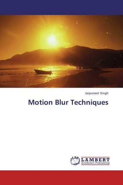 Produktbild: Singh, J: Motion Blur Techniques