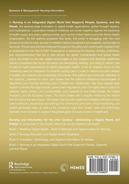 Produktbild: Nursing and Informatics for the 21st Century - Embracing a Digital World, 3rd Edition, Book 4