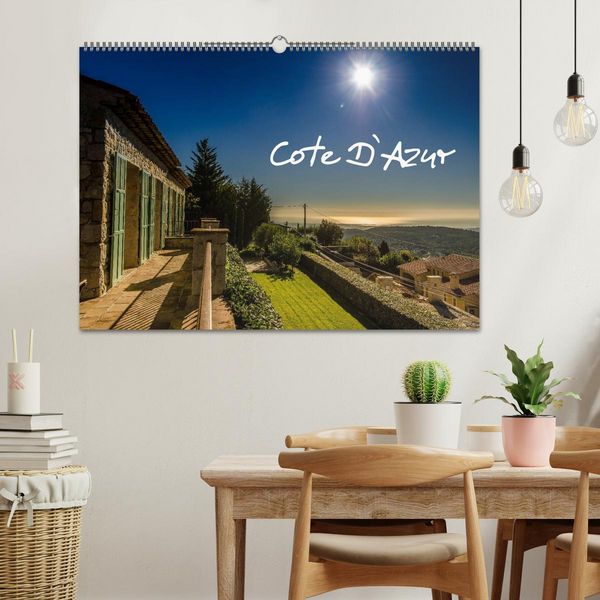 Produktbild: Cote D`Azur (Wandkalender 2026 DIN A2 quer), CALVENDO Monatskalender