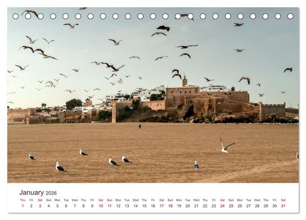 Produktbild: A quick trip to Morocco (Desk Calendar 2026 DIN A5 landscape), CALVENDO 12 Month DeskCalendar