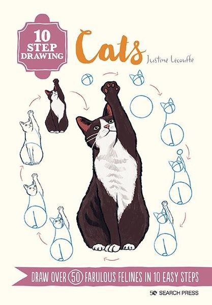 Produktbild: 10 Step Drawing: Cats