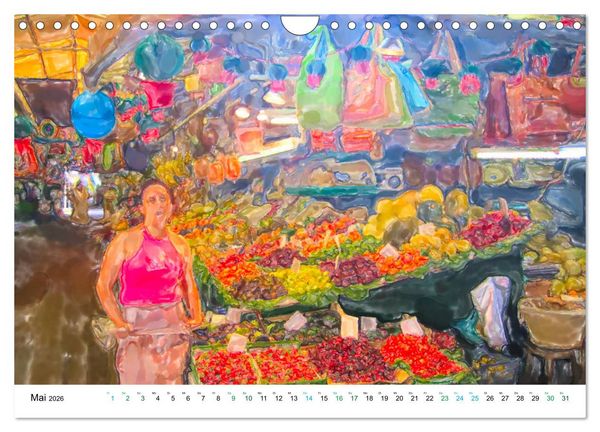 Produktbild: Porto - Ansichten in Aquarell (Wandkalender 2026 DIN A4 quer), CALVENDO Monatskalender