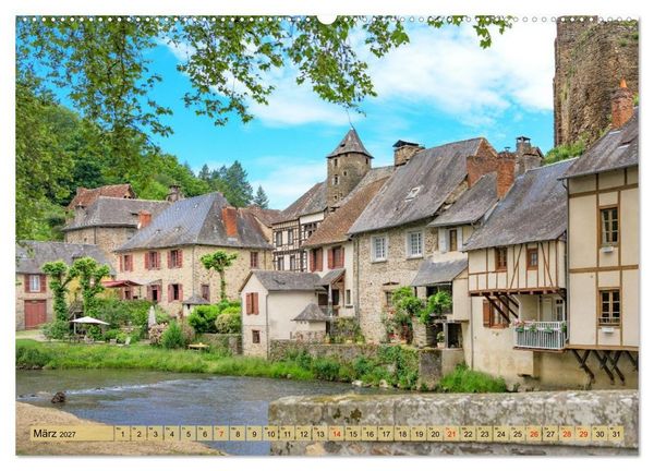 Produktbild: Bonjour Gascogne (hochwertiger Premium Wandkalender 2027 DIN A2 quer), Kunstdruck in Hochglanz