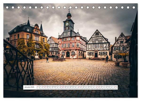 Produktbild: Germany dreamlike places (Desk Calendar 2026 DIN A5 landscape), CALVENDO 12 Month DeskCalendar
