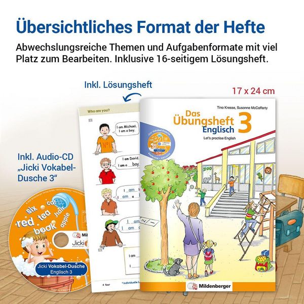 Produktbild: Das &Uuml;bungsheft Englisch 3