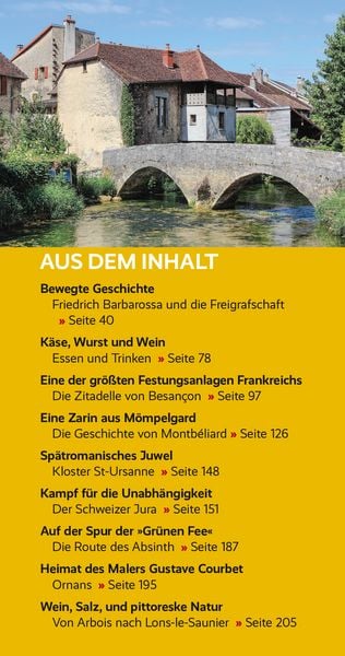 Produktbild: TRESCHER Reiseführer Französischer Jura