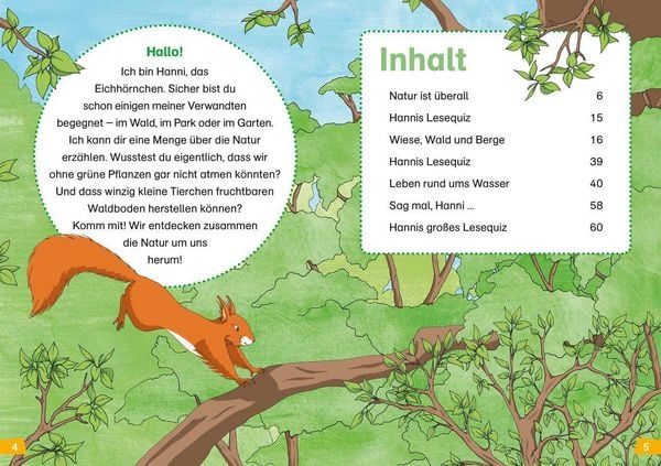 Produktbild: WAS IST WAS Erstes Lesen Band 4. Natur entdecken