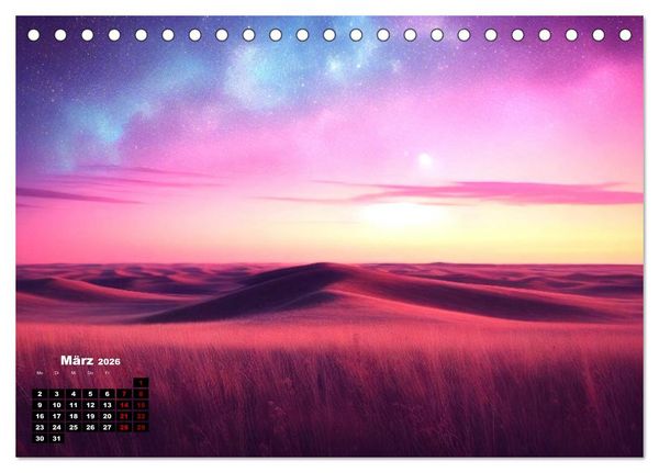 Produktbild: Pr&auml;rie Welten - Ein Kalender, der die Seele der Pr&auml;rie einf&auml;ngt. (Tischkalender 2026 DIN A5 quer), CALVENDO Monatskalender