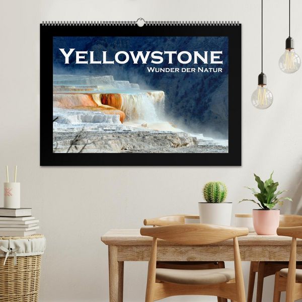 Produktbild: Yellowstone - Wunder der Natur (Wandkalender 2026 DIN A2 quer), CALVENDO Monatskalender