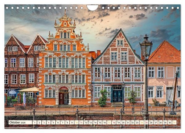 Produktbild: Reise durch Deutschland - Hansestadt Stade (Wandkalender 2026 DIN A4 quer), CALVENDO Monatskalender