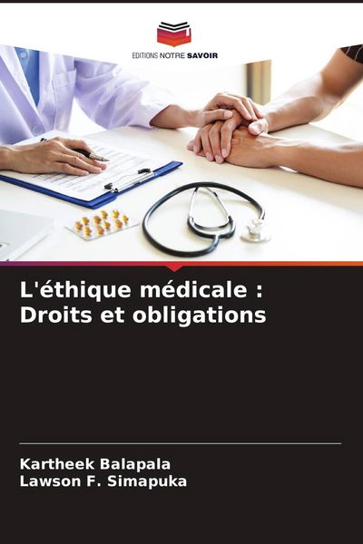Produktbild: L'&eacute;thique m&eacute;dicale : Droits et obligations