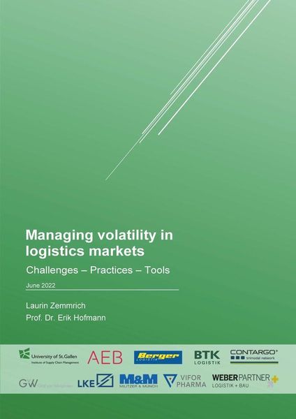 Produktbild: Managing volatility in logistics markets