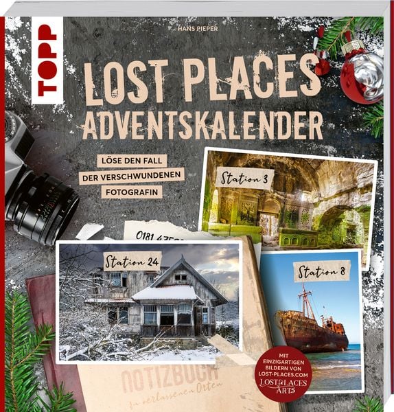 Lost Places Escape-Adventskalender – Löse den Fall der verschwundenen Fotografin