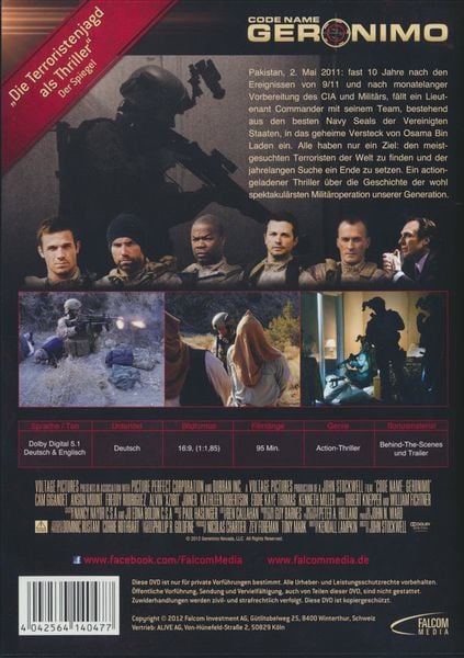 Produktbild: Code Name Geronimo - Director's Cut