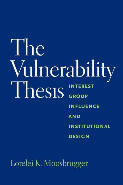 Produktbild: Vulnerability Thesis