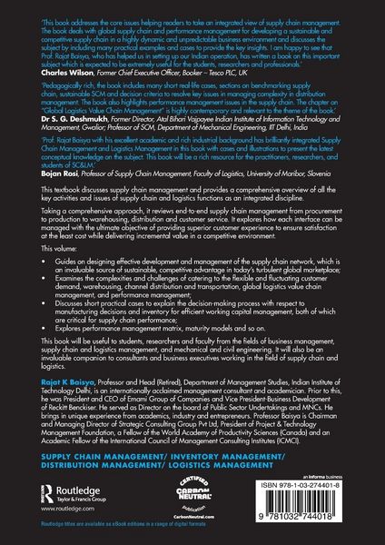 Produktbild: Supply Chain and Logistics Management