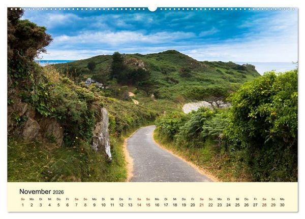 Produktbild: Einzigartige C&ocirc;te Granit Rose (Wandkalender 2026 DIN A2 quer), CALVENDO Monatskalender