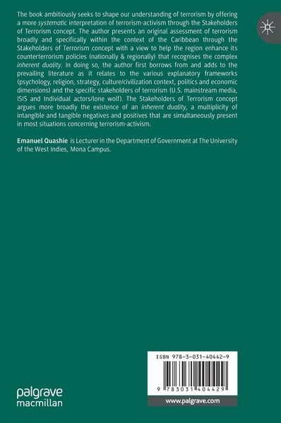 Produktbild: Stakeholders of Terrorism and the Caribbean