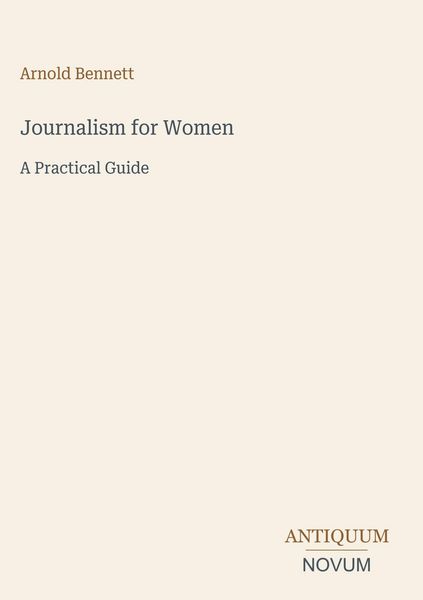 Produktbild: Journalism for Women