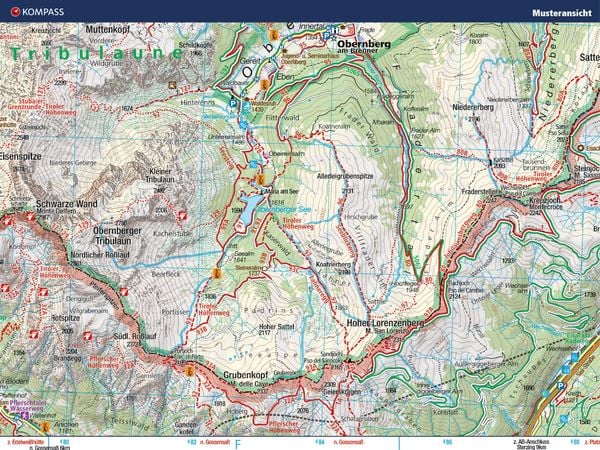 Produktbild: KOMPASS Wanderkarte 238 Istrien, Istra, Istria 1:75.000