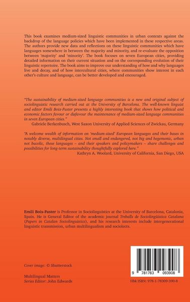 Produktbild: Urban Diversities and Language Policies in Medium-Sized Linguistic Communities