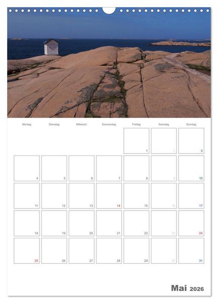 Produktbild: Typisch Schwedisch Bohusl&auml;n (Wandkalender 2026 DIN A3 hoch), CALVENDO Monatskalender