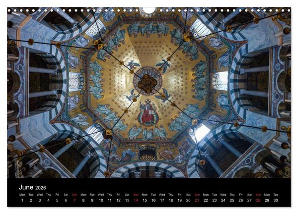 Produktbild: Monuments of Germany 2026 (Wall Calendar 2026 DIN A3 landscape), CALVENDO 12 Month Wall Calendar