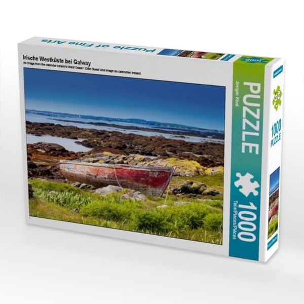 Produktbild: CALVENDO Puzzle Irische Westk&uuml;ste bei Galway | 1000 Teile Lege-Gr&ouml;&szlig;e 64x48cm Foto-Puzzle f&uuml;r gl&uuml;ckliche Stunden