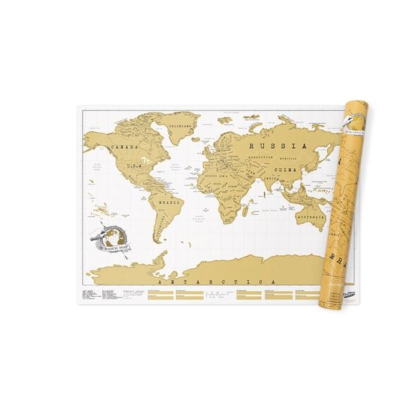 Produktbild: SCRATCH MAP Rubbel-Weltkarte