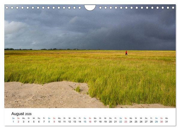 Produktbild: Lichtstimmungen in Sankt Peter-Ording (Wandkalender 2026 DIN A4 quer), CALVENDO Monatskalender
