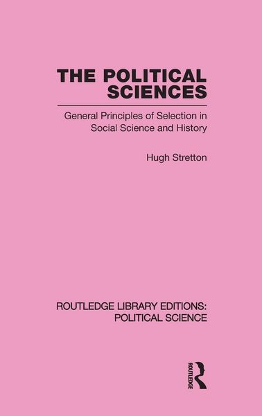 Produktbild: The Political Sciences Routledge Library Editions