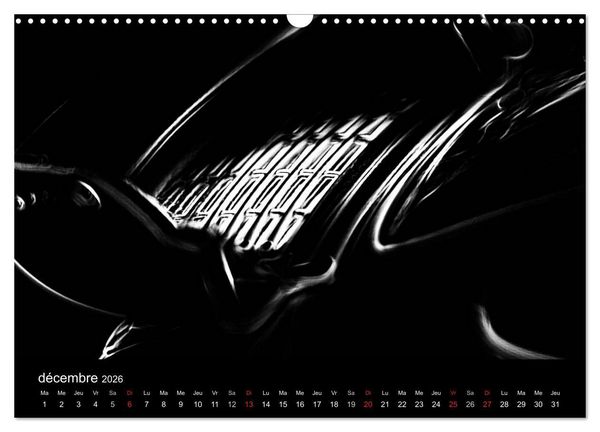 Produktbild: 911 Lignes (Calendrier mural 2026 DIN A3 vertical), CALVENDO calendrier mensuel