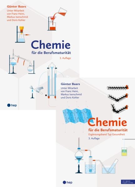Spezialangebot: «Chemie für die Berufsmaturität» mit Ergänzungsband Typ Gesundheit 2025, Taschenbuch von Günter Baars, Hep verlag, 9783035528992