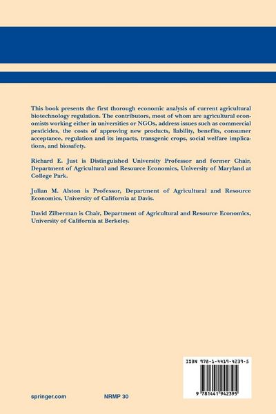 Produktbild: Regulating Agricultural Biotechnology