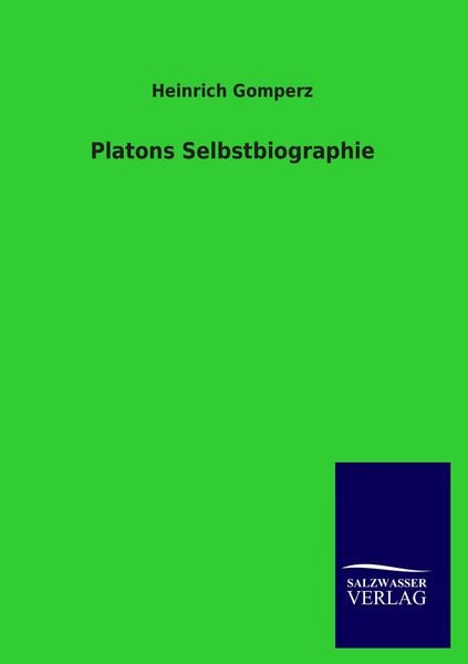 Produktbild: Platons Selbstbiographie
