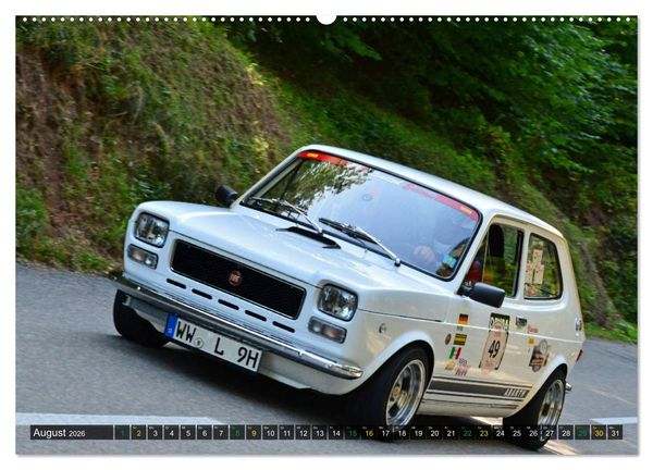 Produktbild: OLDTIMER BERGRENNEN - Kleine Flitzer (Wandkalender 2026 DIN A2 quer), CALVENDO Monatskalender