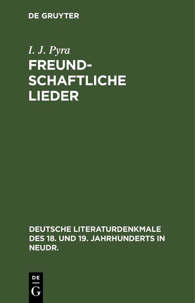 Produktbild: Freundschaftliche Lieder