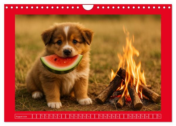 Produktbild: Tierbaby von heute! (Wandkalender 2026 DIN A4 quer), CALVENDO Monatskalender