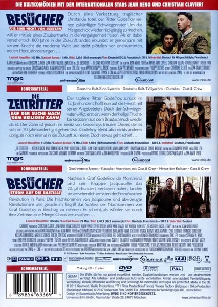 Produktbild: Die Besucher - Box [3 DVDs]