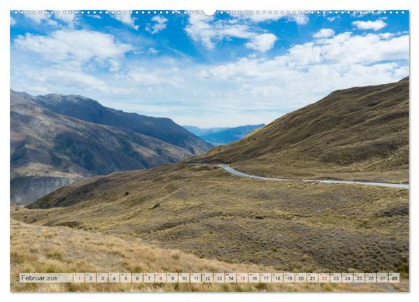 Produktbild: Neuseeland - Wandelnde Landschaften (Wandkalender 2026 DIN A2 quer), CALVENDO Monatskalender